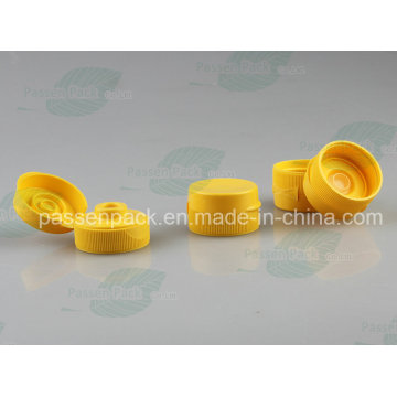 38/400 Capuchon de soupape en silicone jaune pour bouteille de shampooing en plastique (PPC-PSVC-004)